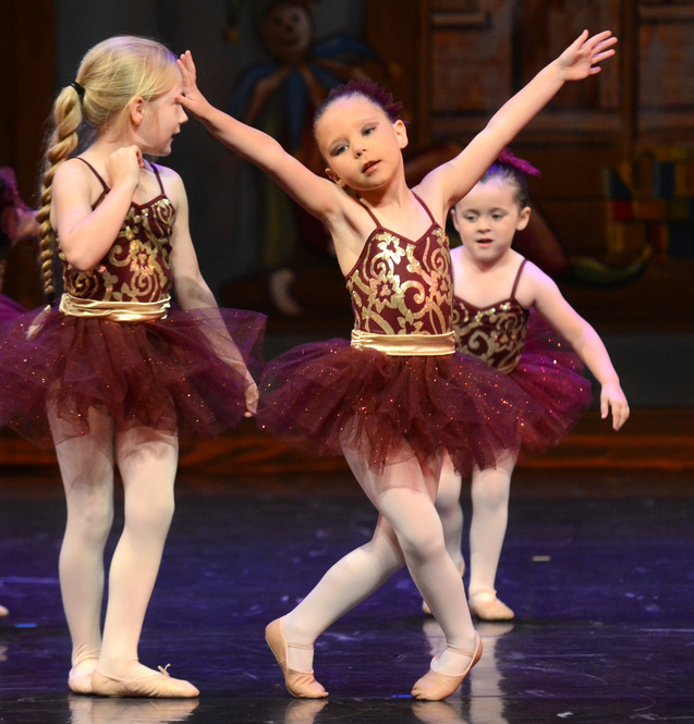 Children Dancing Ballet